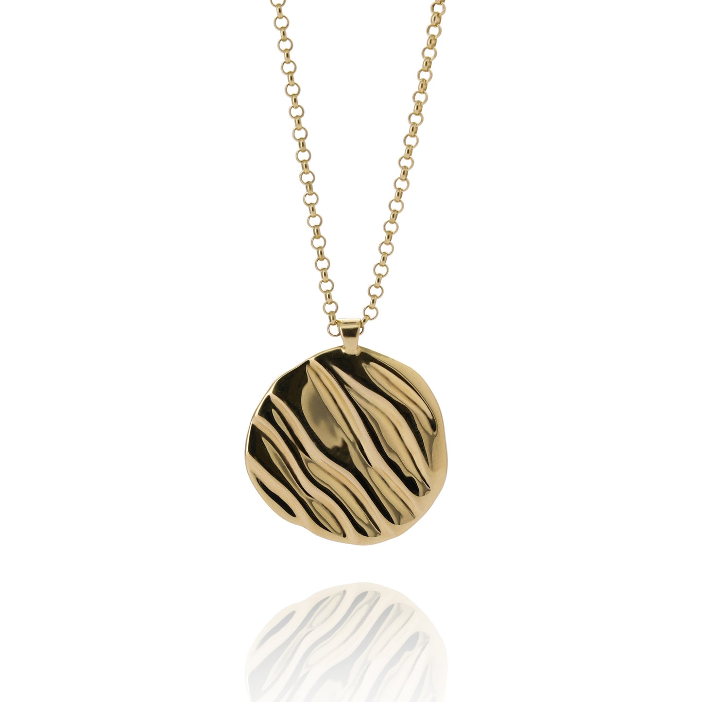 Ripple Pendant Necklace