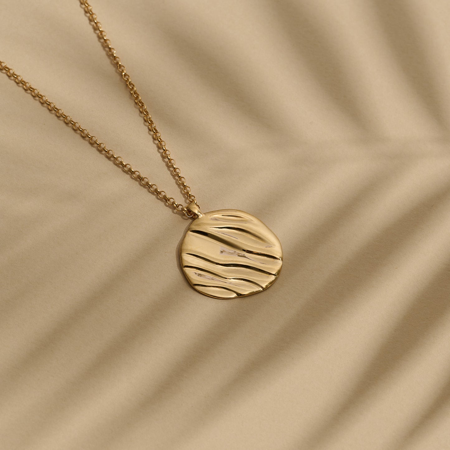 Ripple Pendant Necklace