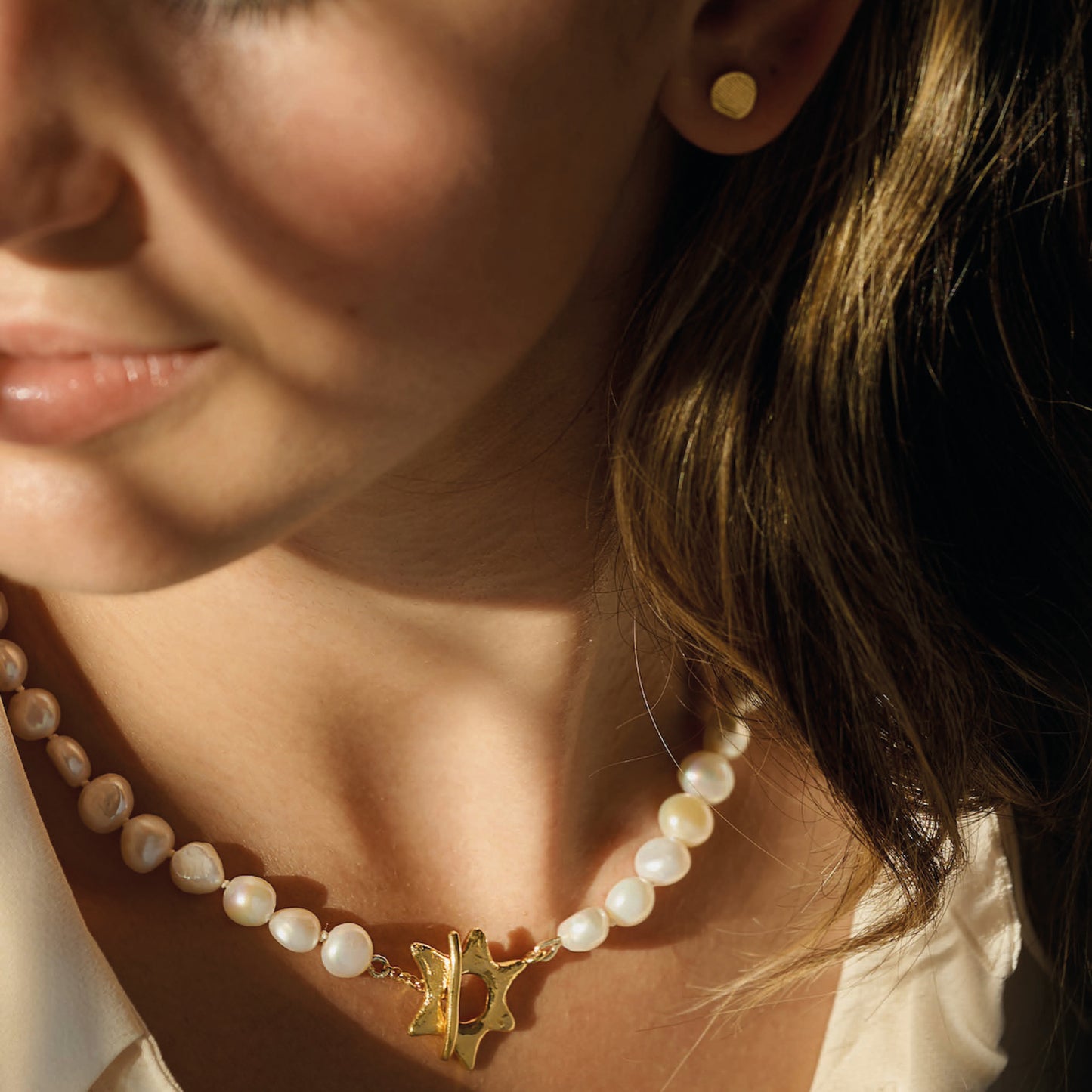 Solar Pearl Necklace