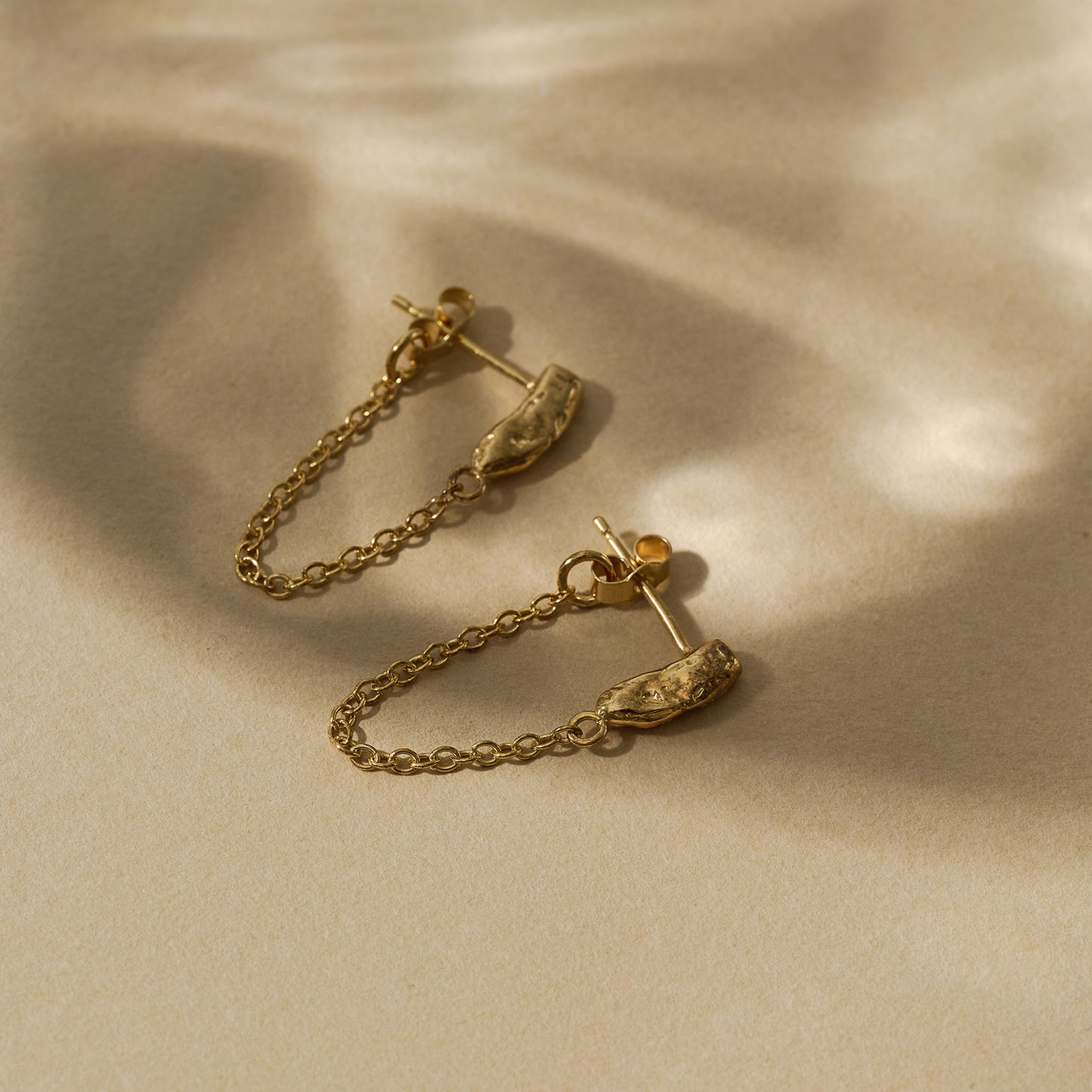 Shard Chain Drop Earrings