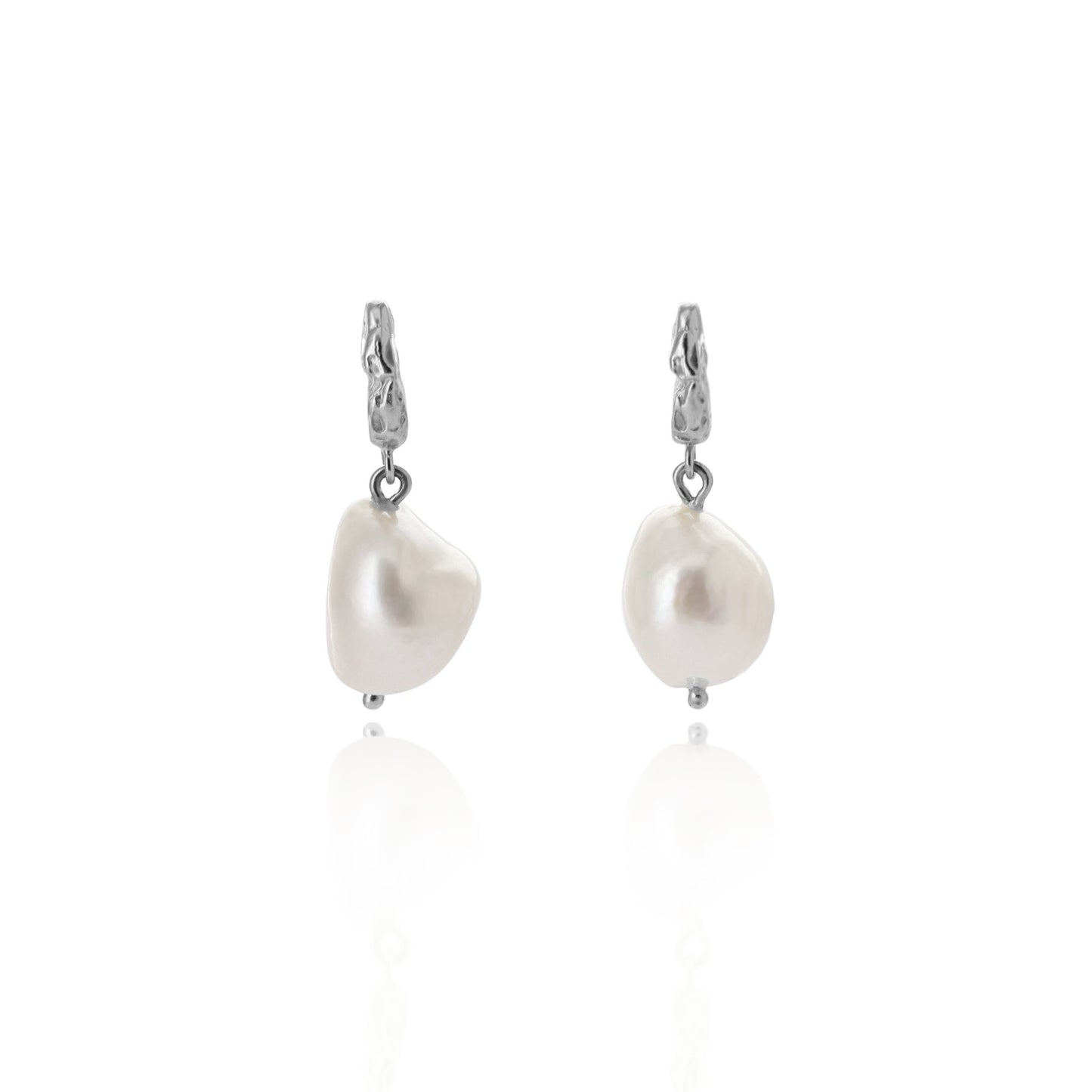 Pearl Drop Earrings - Gold Vermeil