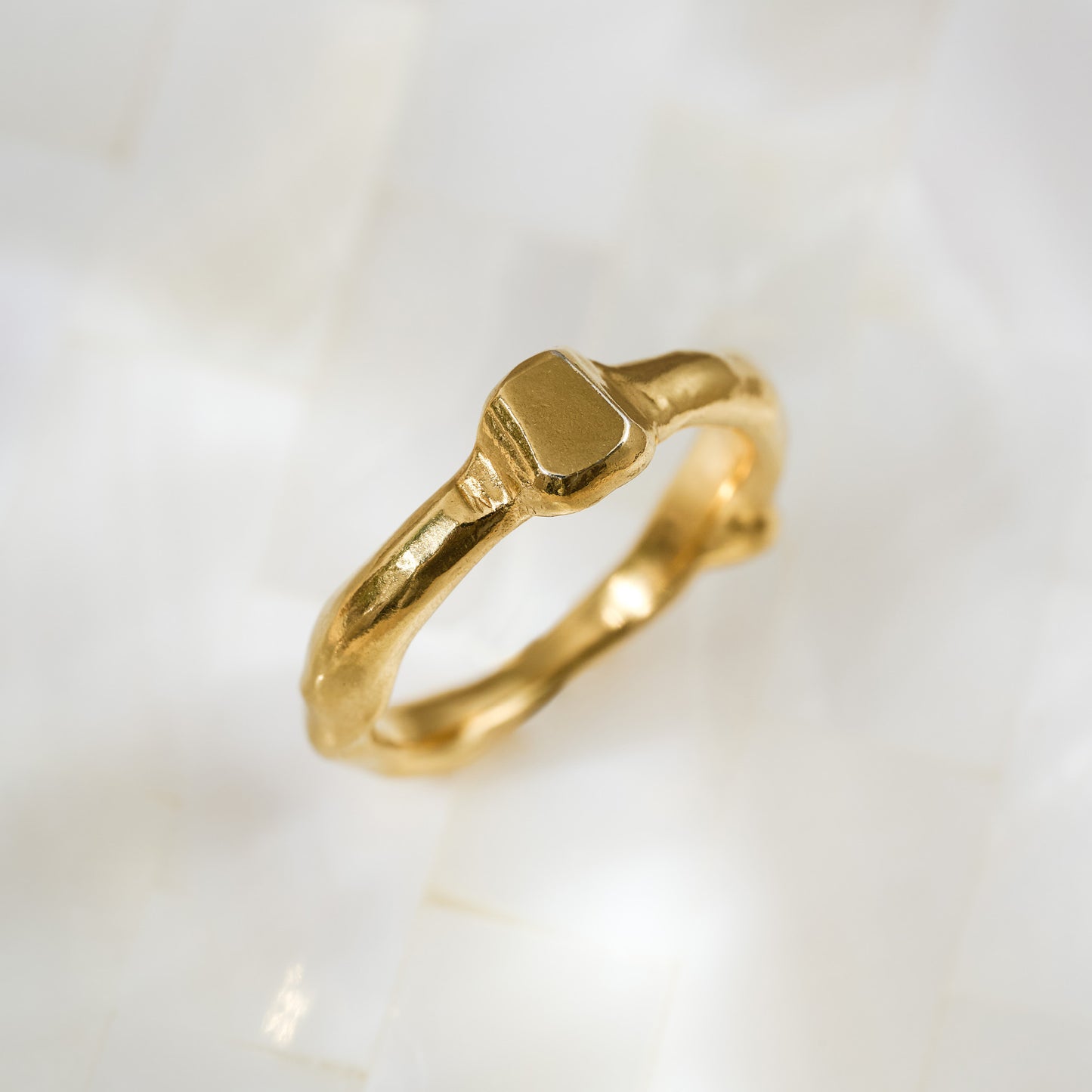 Molten Ring - Gold Vermeil