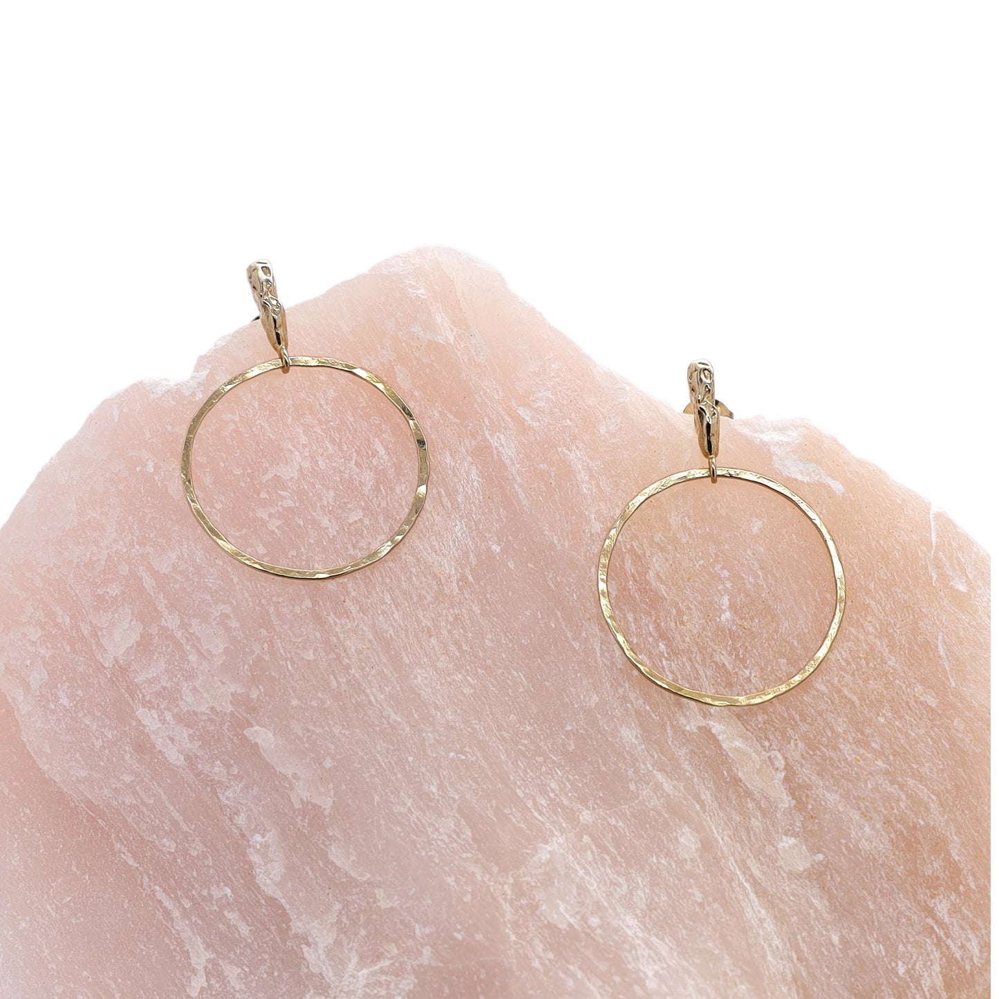 Shard Hoops - Gold Vermeil