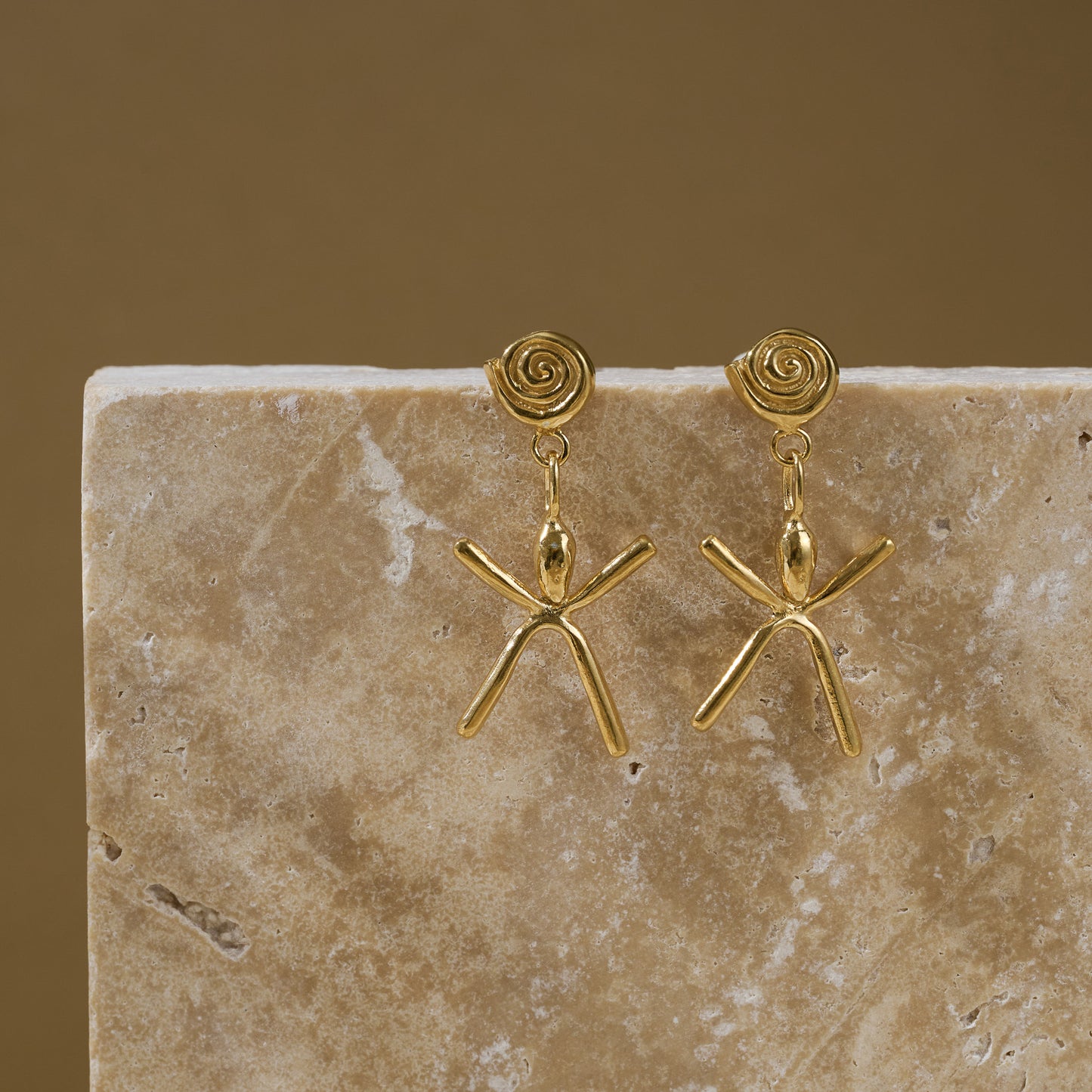 Sun Dance Earrings - Gold Vermeil