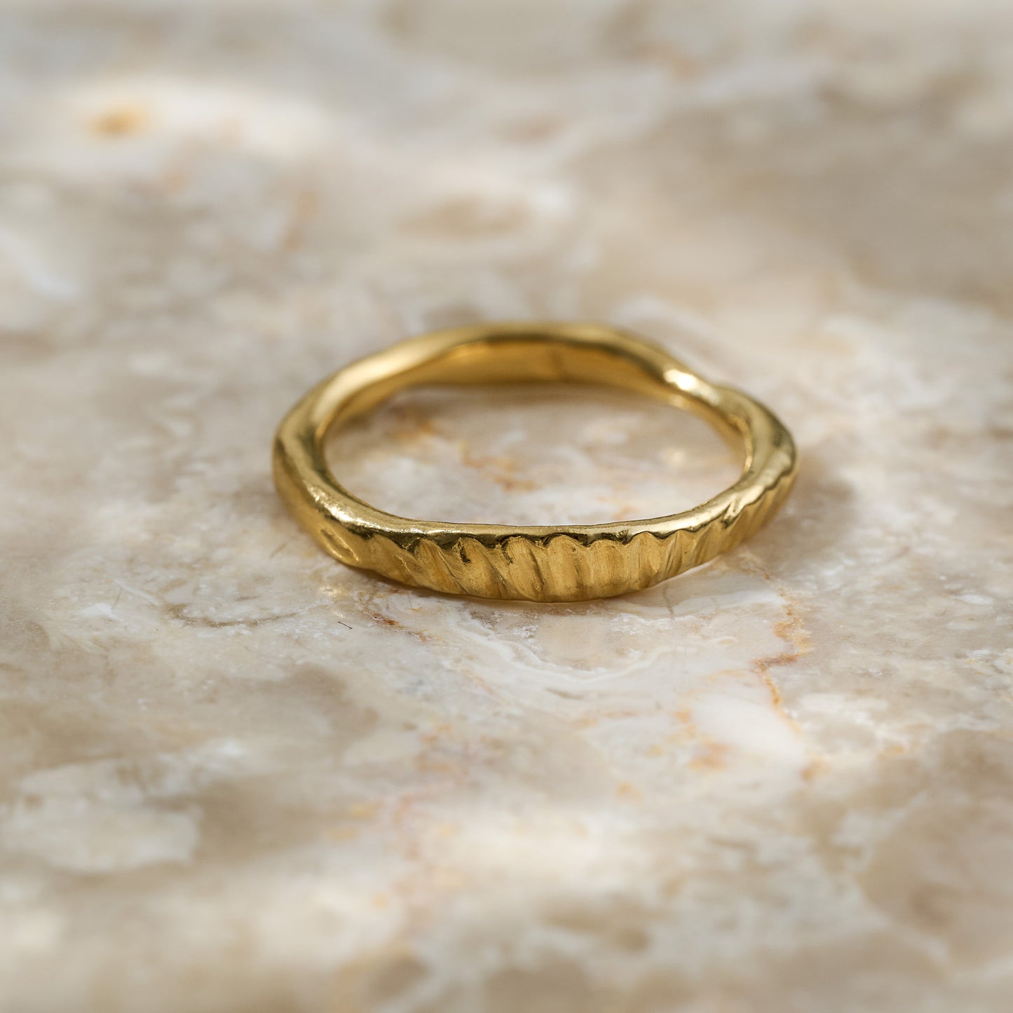 Shell Ring - Gold Vermeil