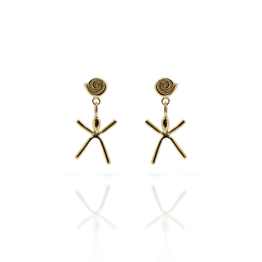 Sun Dance Earrings - Gold Vermeil